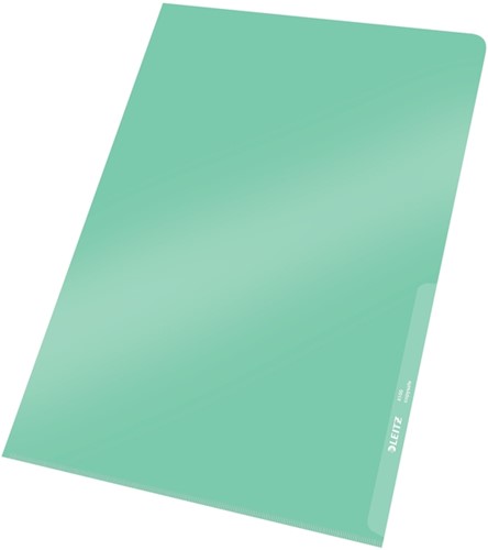 Insteekmap L-model Leitz Premium copy safe 0.15mm PVC A4 groen 100 stuks-4