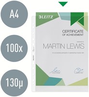 Showtas Leitz Premium copy safe 0.13mm PP A4 100 stuks-2