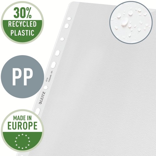 Showtas Leitz Premium copy safe 0.13mm PP A4 100 stuks-6