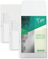 Harmonica showtas Leitz Premium met bovenklep copy safe PP A4  glashelder 5 stuks-6