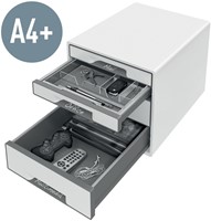 Ladenblok Leitz WOW CUBE A4 maxi 4 laden wit/grijs-4