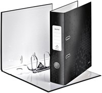 Ordner Leitz Wow 180° gelamineerd 80mm A4 zwart