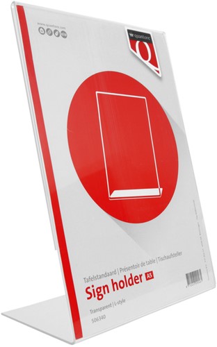 Kaarthouder Quantore A5 L-staand-3