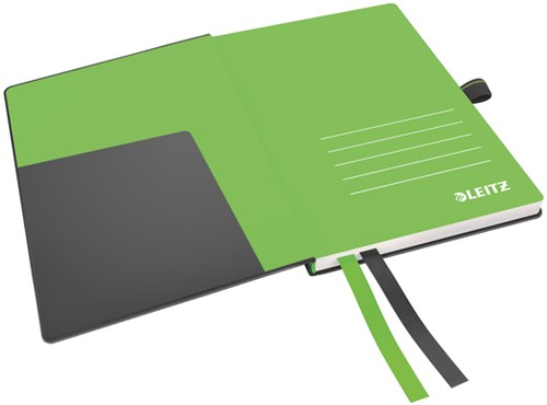 Notitieboek Leitz Complete A6 lijn 160 pagina's 100gr zwart-2