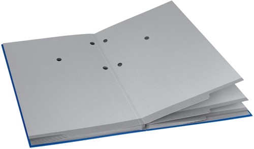 Vloeiboek Esselte karton 20 tabbladen blauw-1