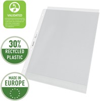 Showtas Leitz Premium copy safe 0.12mm 4-gaats PP A4 transparant 100 stuks-2