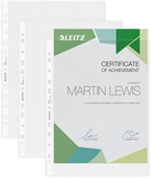 Showtas Leitz Premium 0.10mm PP A4 transparant 100 stuks-7