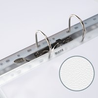 Harmonica showtas Leitz Premium 0.17mm metalen perforatiestrip copy safe A4 glashelder 3 stuks-8