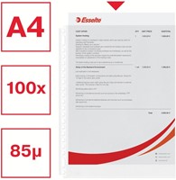 Showtas Esselte 0.08mm 21-gaats A4 mat 100 stuks-5