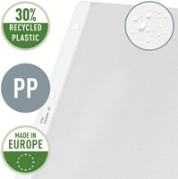 Showtas Leitz Premium copy safe 0.13mm 4-gaats PP A4 transparant 100 stuks-4