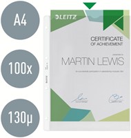 Showtas Leitz Premium copy safe 0.13mm 4-gaats PP A4 transparant 100 stuks-6