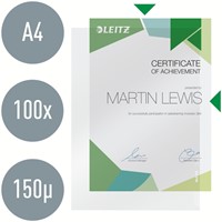 Insteekmap L-model Leitz Premium lasnaad copy safe 0.15mm PVC A4 transparant 100 stuks-5