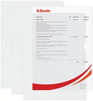 Insteekmap L-model Esselte standaard copy safe PP A4 transparant 100 stuks-6