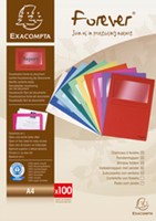 Venstermap Exacompta Forever L-model 120gr lichtgroen 100 stuks-3