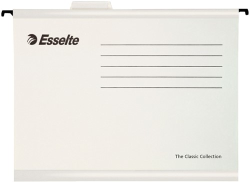 Hangmap Esselte Classic A4 V-bodem 345x240mm wit