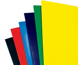 Voorblad GBC A4 chromo karton 250gr wit 100 stuks-3