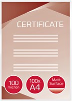 Lamineerhoes GBC A4 2x100micron mat 100 stuks-1