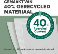 Voorblad Fellowes A4 PVC 200micron recycled 100 stuks-1