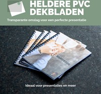 Voorblad Fellowes A4 PVC 150micron recycled 100 stuks-2