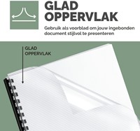Voorblad Fellowes A4 PVC 200micron recycled 100 stuks-3
