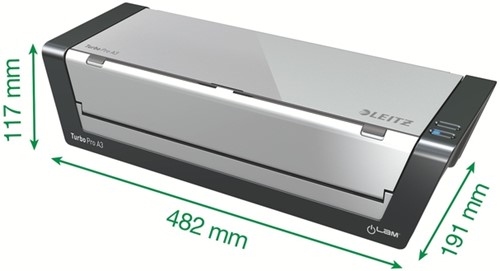 Lamineermachine Leitz iLAM Touch Turbo Pro A3-7