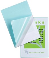 Lamineerhoes GBC A4 zelfklevend 2x125micron 100 stuks-2