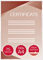 Lamineerhoes GBC A4 2x75micron 100 stuks-3