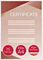 Lamineerhoes GBC A4 2x75micron mat 100 stuks-1