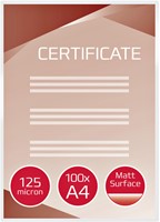 Lamineerhoes GBC A4 2x125micron mat 100 stuks-1