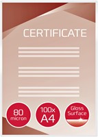 Lamineerhoes GBC A4 2x80micron 100 stuks-3