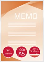 Lamineerhoes GBC A5 2x75micron 100 stuks-3