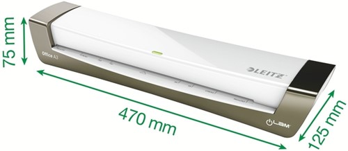 Lamineermachine Leitz iLAM Office A3 zilver-3