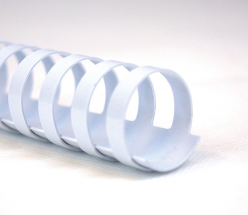 Bindrug GBC 25mm 21rings A4 wit 50 stuks-2