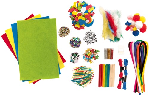 Hobby artikelen Folia met meer dan 1300 stuks assorti-4