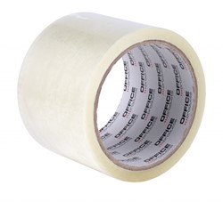 Verpakkingstape PP acryl, 72mmx55m, transparant