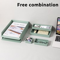 Bureauset 13-delig groen