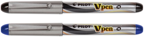 Vulpen Pilot Vpen medium zilver/blauw-1