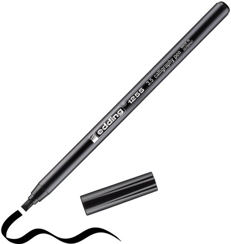 Kalligrafiepen edding 1255 3.5mm zwart-3