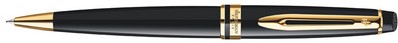 Balpen Waterman Expert black lacquer CT medium-3