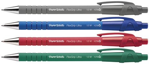 Balpen Paper Mate Flexgrip Ultra, medium, blauw-1