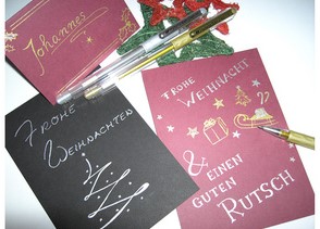 Gelschrijver Pentel K118 Grip medium wit-3