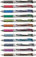 Gelschrijver Pentel BL77 Energel medium lichtblauw-2