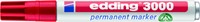 Permanent marker edding 3000, rond, 1.5-3mm, rood-2