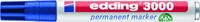 Permanent marker edding 3000, rond, 1.5-3mm, blauw-2