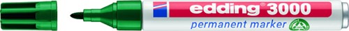 Viltstift edding 3000 rond 1.5-3mm groen
