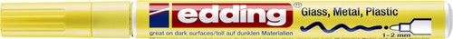 Paintmarker edding 751 op oliebasis 1-2mm pastel geel-2