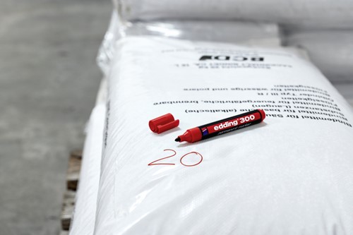 Permanent marker edding 300, rond, 1.5-3mm, rood-3