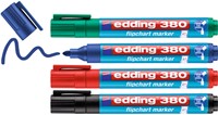 Viltstift edding 380 flipover rond 1.5-3mm assorti set à 4 stuks-3