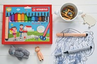 Viltstift STABILO Trio Scribbi 368/8 assorti etui à 8 stuks-5