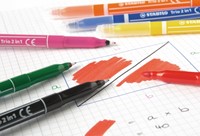 Viltstift STABILO Trio 2 in 1 assorti etui à 10 stuks-3